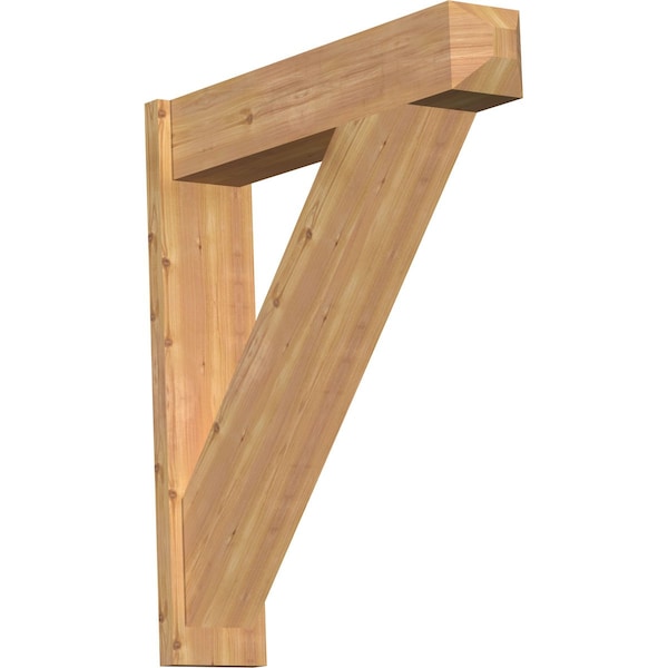 Ekena Millwork Traditional Craftsman Smooth Outlooker, Western Red Cedar, 7 1/2"W x 34"D x 38"H OUT08X34X38TRA04SWR - main
